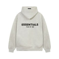 Fog Essentials Heather‑Grey Heavy‑Weight Oversized Hoodie Street‑Wear Pullover