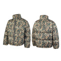 Thug Club Digital Camo Stand Collar Puffer Jacket, Unisex