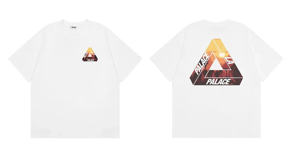 Palace White Sunset Tri-Ferg Graphic Tee