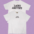 Gallery Dept. Inverted Logo Short Sleeve T-Shirt - White/Black