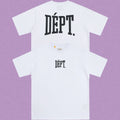 Gallery Dept. Arch Logo Short Sleeve T-Shirt - White/Black