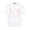 Thug Club Red Line MCM Letter Oversized T-Shirt, Unisex
