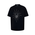 Thug Club Rhinestone Sun Devil Skull Oversized T-Shirt, Unisex
