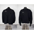 Thug Club Black Distressed Ripped Crewneck Sweatshirt, Unisex