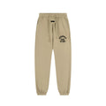 Fog Essentials Khaki Relaxed‑Fit Jogger Pants Elastic Cuff Unisex Casual Street Sweat Trousers