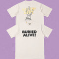 Gallery Dept. Buried Alive Short Sleeve T-Shirt - Cream
