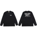 Gallery Dept. Hollywood Logo Long Sleeve T-Shirt - Black