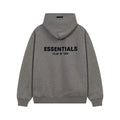 Fog Essentials Classic Logo Dark Heather‑Grey Heavy‑Weight Oversized Pullover Hoodie