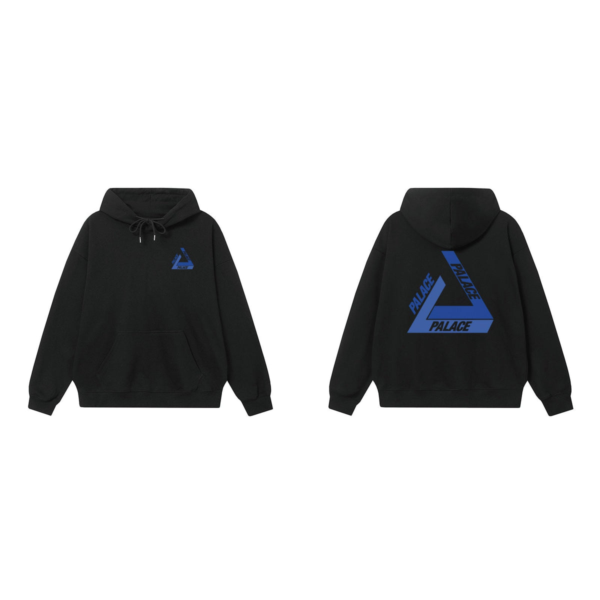 Palace Black Blue Classic Tri-Ferg Hoodie