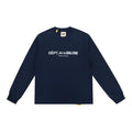 Gallery Dept. Front-Logo DÉPT. de la GALERIE Long Sleeve T-Shirt - Dark Navy