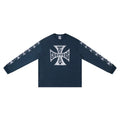 West Coast Choppers Cross Print ERD Stylist Same Style Waffle Sanskrit Long Sleeve (5)